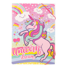 Папка для труда YES картонная A4 Unicorn (491910)