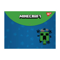 Папка конверт на кнопке Minecraft Creeper B5 YES (492225)