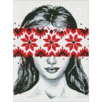 Алмазная мозаика без подрамника Оберег alina.slobodian.art Идейка 30х40 (AMC7667)