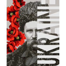 Картини за номерами "Тарас Шевченко" 40*50 см (PN5892)