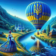 Алмазна мозаїка Чарівна Країна 20*20см Dreamtoys (S10297)