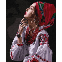 Картина по номерам патриотическая Цветы-звезды ©2kolyory_official Идейка 40х50 (KHO4962)