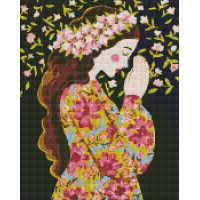 Алмазная мозаика на подрамнике Патриотическая Вера ©olena.papka Идейка 40х50 (AMO7422)
