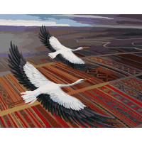 Картина за номерами Над рідною землею. Oleg Shupupyak 40x50cm (KHO4325)