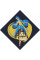 Алмазна мозаїка на підрамнику Патріотична Берегиня Миколаєва ©mosyakart 40х40 Идейка (AMO7256)