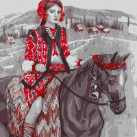 Картина по номерам Путешествие по родному краю Katya Poltavska 40х40 Идейка (KHO2537)