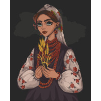 Картина за номерами Вільна Україна 40х50 см by ©lien_illustration АРТ-КРАФТ (10014-AC)