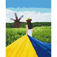 Картина за номерами Патріотична Дорога додому 40х50 см АРТ-КРАФТ (10344-AC)