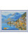 Алмазная мозаика Городок у озера 40*50см на подрамнике Santi (954106)