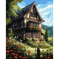 Картина за номерами Казка у горах art_selena_ua 40х50 Ідейка (KHO6324)