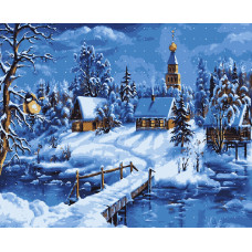 Картини за номерами "Зима" 50*60 см (PNХ2756)