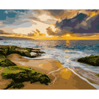 Картини за номерами "Закат на морі" 50*60 см (PNX6459)