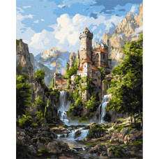 Картина за номерами Таємниці скель art_selena_ua 40х50 Ідейка (KHO6433)