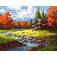 Картина за номерами Місце натхнення art_selena_ua 40х50 Ідейка (KHO6337)