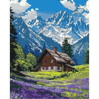 Картина за номерами Гірський спокій 40х50 см АРТ-КРАФТ (11036-AC)