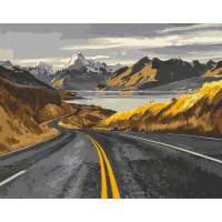 Картина за номерами Дорога в горах 40х50 см Art Craft (11016-AC)