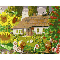 Картина по номерам Украинский домик 40*50 см. SANTI (954263)