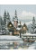 Алмазная мозаика Снежная тишина 40х50 Идейка (AMO7326)