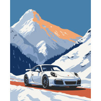 Картина за номерами Porsche 911 40х50 см АРТ-КРАФТ (12505-AC)