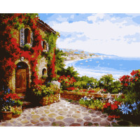 Картини за номерами "Сонячна Рів'єра" 40*50см (PN5515)