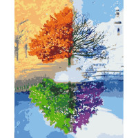 Картина за номерами Пори року 40х50 см АРТ-КРАФТ (11011-AC)