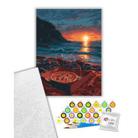 Картина за номерами Пікнік на узбережжі 30х40 см Art Craft (10632-AC)