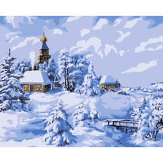 Картини за номерами "Зимова казка" 50*60 см (PNХ2736)