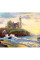 Алмазная мозаика Дом у моря 30*40см Santi (954080)