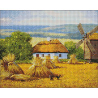 Алмазная мозаика Жатва ©Ярослав Чижевский 40х50 Идейка (AMO7298)