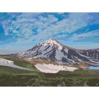 Картина за номерами Вулкан Ліканкабур. Чилі 40х50 см АРТ-КРАФТ (10529-AC)