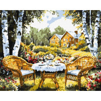 Картина за номерами Дача мрії art_selena_ua 40х50 Ідейка (KHO6378)