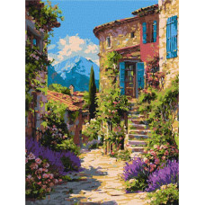 Картина за номерами Кам’яна тиша art_selena_ua 30х40 Ідейка (KHO6440)