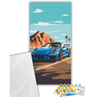 Картина за номерами Sports car 40х80 см Art Craft (12503-AC)