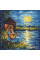 Алмазна мозаїка Звуки у темряві art_selena_ua 40х40 Ідейка (AMO8229)