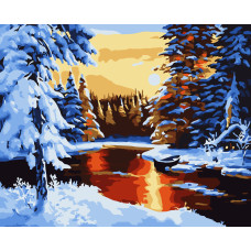 Картини за номерами "Казкова зима" 40*50 см (PN2746)