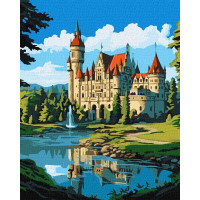 Картина за номерами Чарівний замок art_selena_ua 40х50 Ідейка (KHO6334)