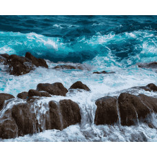Картини за номерами "Море, скелі" 50*60 см (PNХ2890)