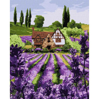 Картина за номерами Lavender House 40*50 см у тепловому пакеті Ідейка Ukraine (KHO2293)
