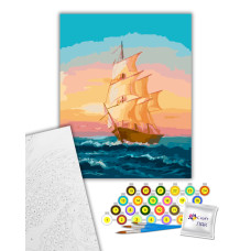 Картина за номерами На хвилях 40х50 см Art Craft (10630-AC)