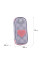 Пенал м'який Kite NEW Fluffy Heart 21x8x4 (K24-662-13)