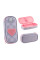Пенал м'який Kite NEW Fluffy Heart 21x8x4 (K24-662-13)