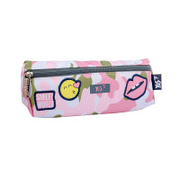 Пенал мягкий YES UN-01 Smiley World Military girl код:532924)