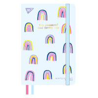 Планер YES датированный анг. "Rainbow" тверд. 192 *132мм 146 стр стикеры код: 151659