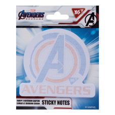 Бумага с липким слоем YES фигурная Avengers 40 лист (170271)