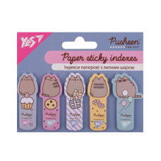 Індекси паперові Pusheen 55*22мм 100 шт (5x20) Yes (170438)