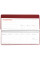 Планинг настольный Leo Planner датированный 2023 Ambi красный (252375)