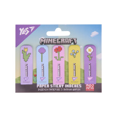 Індекси паперові Minecraft Girl 55*22мм 100 шт (5x20) Yes (170439)