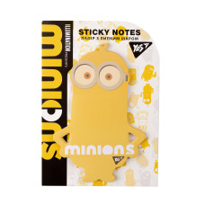 Бумага с липким слоем фигурная Minions 40 листов YES (170358)