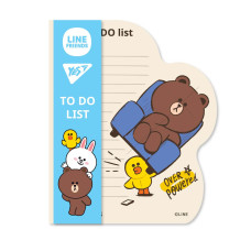 Папір для нотаток YES To Do Line Friends boy планшет з магнітом блок 52 аркуша (170325)