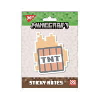 Бумага с липким слоем фигурная Minecraft TNT 40 листов YES (170397)